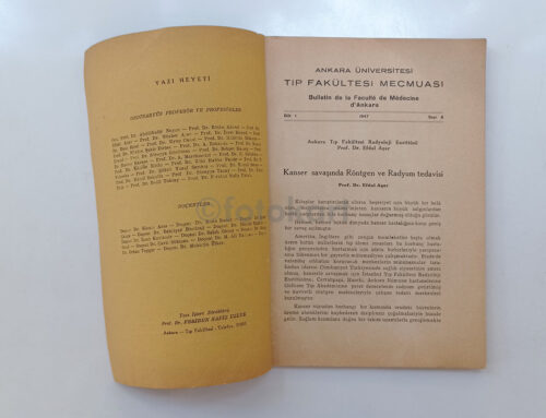 Tıp Fakültesi Mecmuası, Ankara Üniversitesi, 1947 Sayı: 04 - Görsel 2