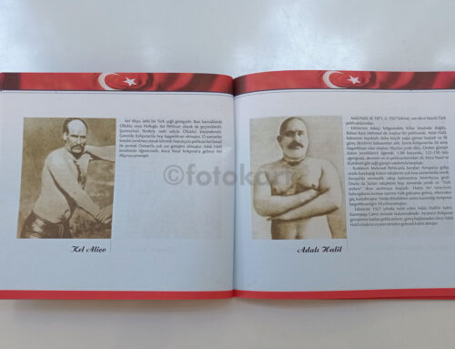 Türk Güreş Şampiyonları Albümü - Mehmet Sarı - Görsel 3
