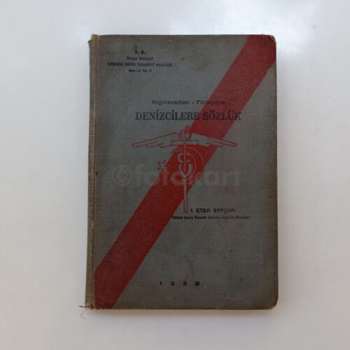 Denizcilere Sözlük, İngilizce-Türkçe - İ. Etem Bapçum, 1936
