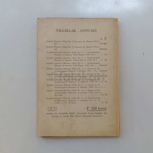 İstanbul Arkeoloji Müzeleri Resimli Rehber, 1966 - Görsel 4