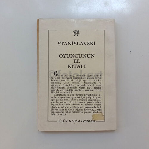 Oyuncunun El Kitabı - Stanislavski - Görsel 2