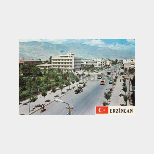 1974 Erzincan Etrafı Dağlık Ortası Bağlık Kartpostal