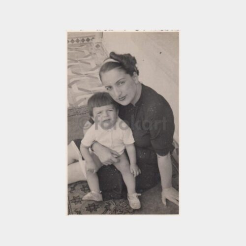 1939 Çocuk Annesi Fotoğraf
