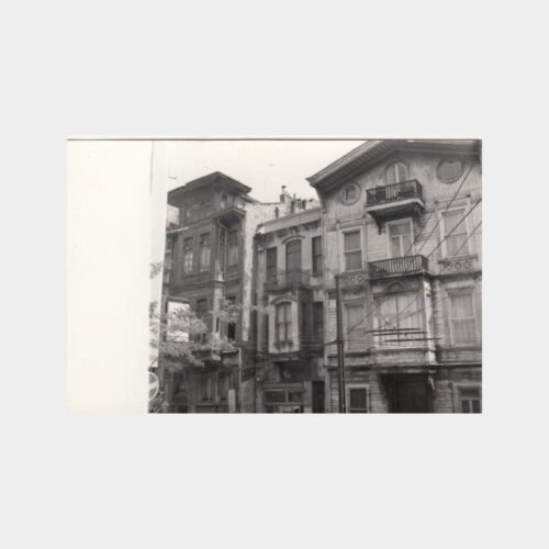 1970 Eski İstanbul Evleri Fotoğraf