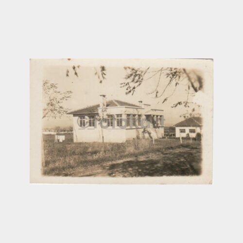 1930 Bir Ev Görünüşü Arkası Yazılı Fotoğraf