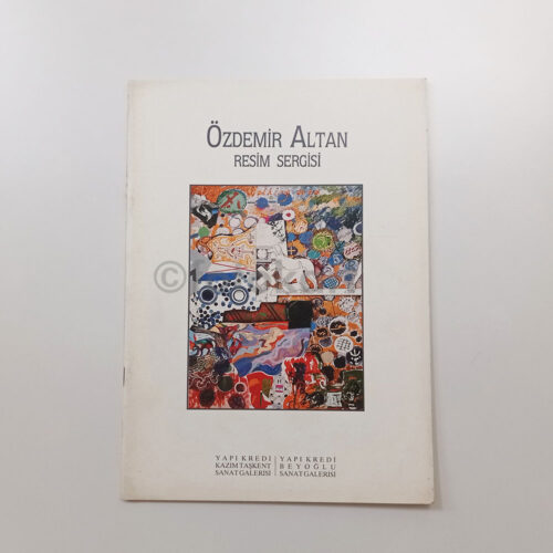 Ressam Özdemir Altan - Resim Sergisi Kataloğu, 1992