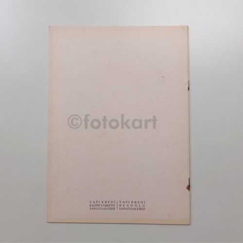 Ressam Üsküdarlı Cevat - Resim Sergisi Kataloğu, 1991 - Görsel 2
