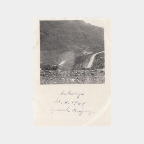 1964 Antalya Çubuk Boğazı Konulu Albüm 2 Adet Fotoğraf - Görsel 2
