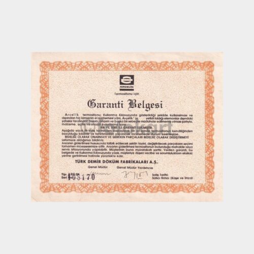 arcelik-garanti