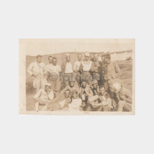 1934 Askeri Kamp Grup Konulu Fotoğraf