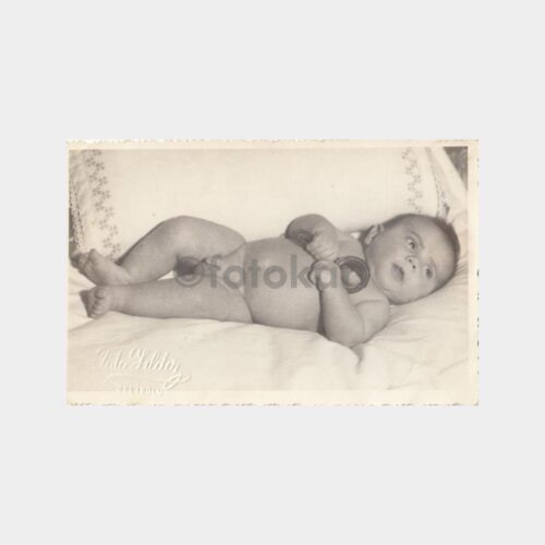 1958 Gelibolu -Foto Yıldız- Bebek Konulu Fotoğraf