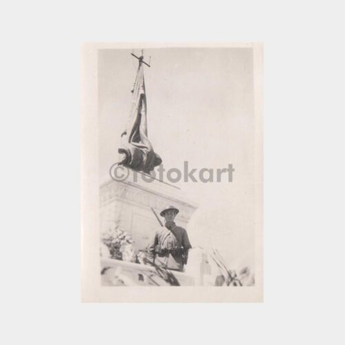 1945 Dumlupınar Anıtı Asker Tebrik Konulu Fotoğraf