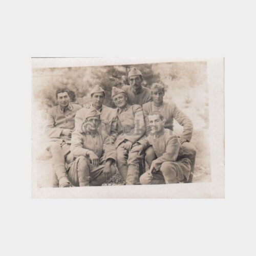 1949 Erzurum Askerlik Hatırası Konulu Fotoğraf