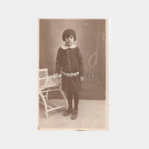 1929 Foto Şark Karşıyaka - Kız Talebe Konulu Fotoğraf