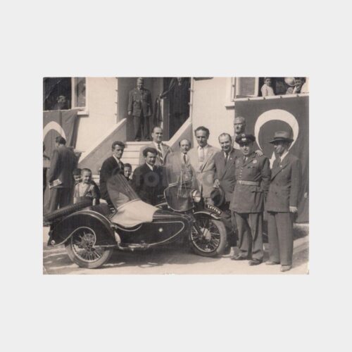 1959 Polis Karakol Motorsiklet Konulu Fotoğrafı