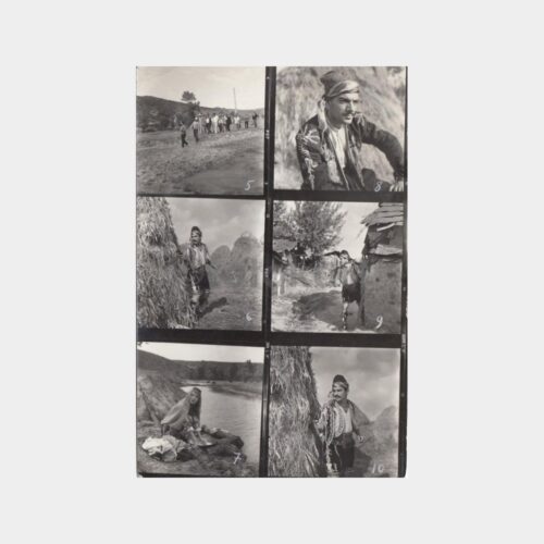 1950 Türk Sineması Konulu 2 Adet Fotoğraf - Görsel 2