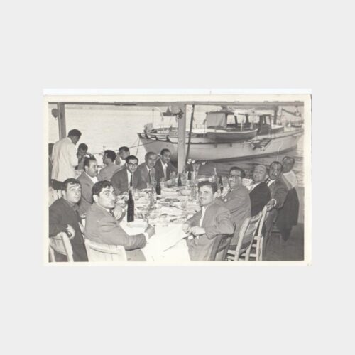 1950 Yemek Kültürü Konulu 3 Adet Fotoğraf - Görsel 2