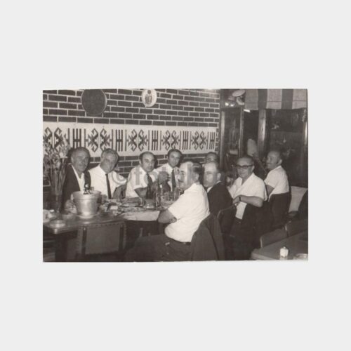 1950 Yemek Kültürü Konulu 3 Adet Fotoğraf - Görsel 3