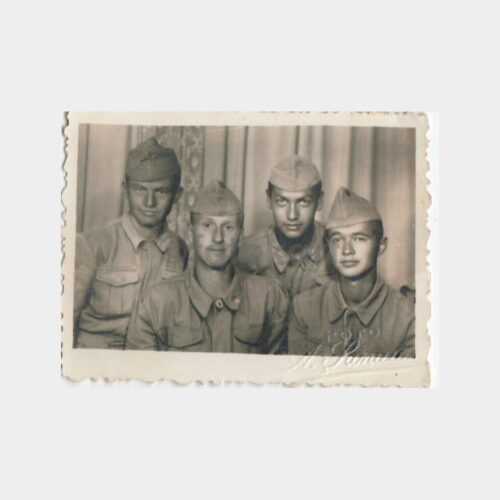 1957 Bornova Foto Şanalan - Asker Grubu Konulu Fotoğraf