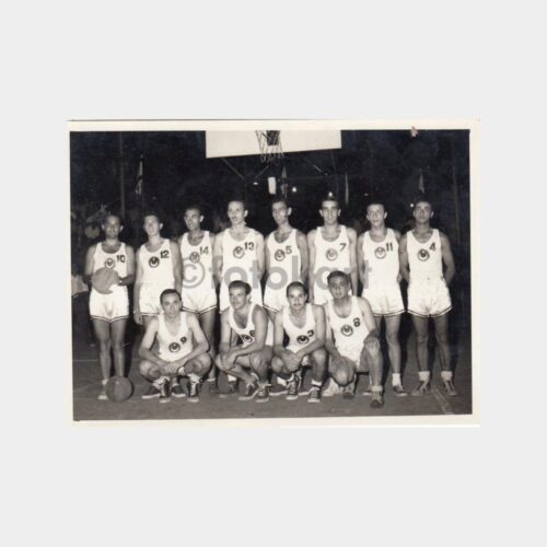 1956 Türk Milli Basketbol Takımı Fotoğrafı