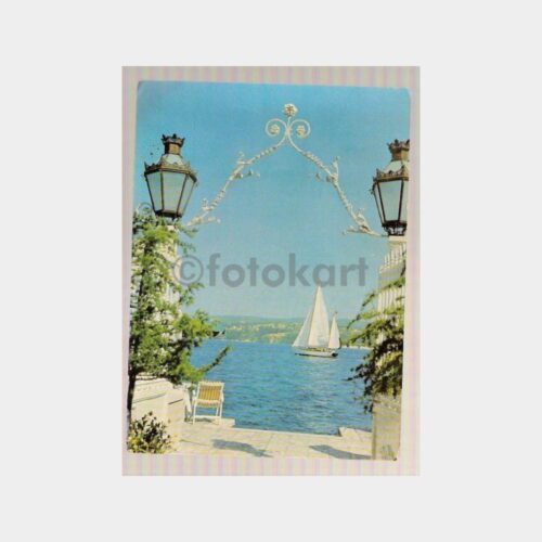 İstanbul - Boğazında Yelkenli Kartpostal