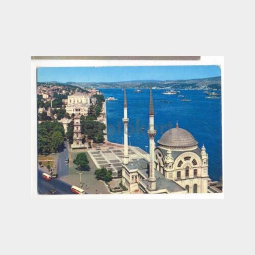 1964 Boğaziçi ve Dolmabahçe Görünüş Kartpostal