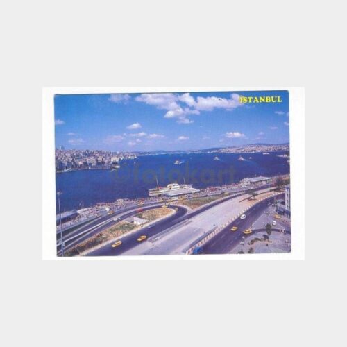 Boğaziçi Eminönü Vapur İskelesi Kartpostal