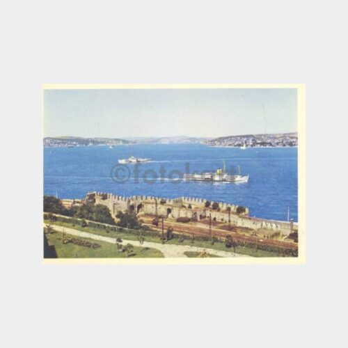 Boğaziçi Sarayburnu'ndan Görünüş Kartpostal