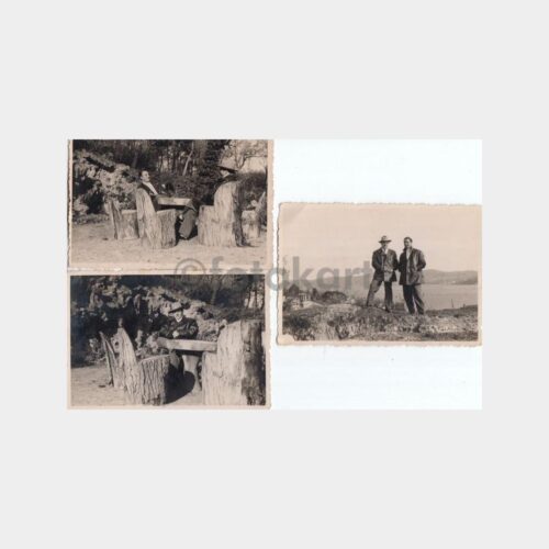 1960 Boğaziçi Sarıyer Sırtları Konulu 3 Adet Fotoğraf