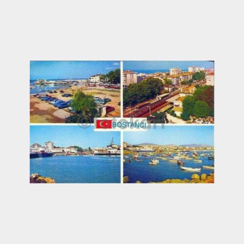 Bostancı 4 Ayrı Görünüş Kartpostal