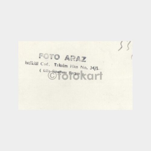 1961 Beyoğlu -Foto Araz- Eğlence Konulu Fotoğraf - Görsel 2
