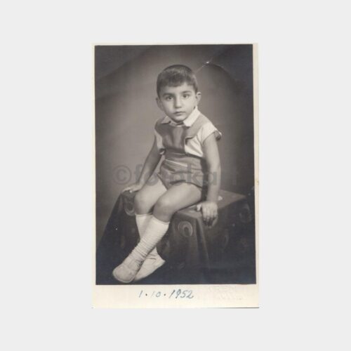 1952 Amasya Foto Ekrem - Çocuk Konulu Fotoğraf