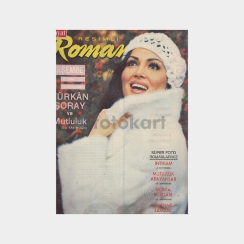 Hayat Resimli Roman Dergisi, 1975 Sayı 18 - Türkan Şoray