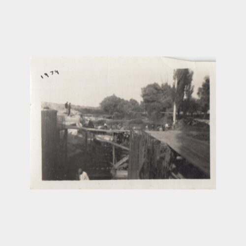 1934 Bir İnşaat Konulu Fotoğraf
