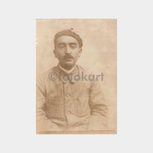 1934 İşçi Giyimli Tip Konulu Fotoğraf