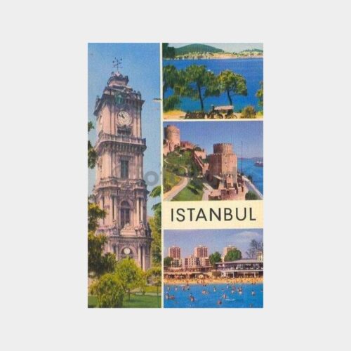 1968 İstanbul 4 Görünüş -Doğan Kardeş- Kartpostal