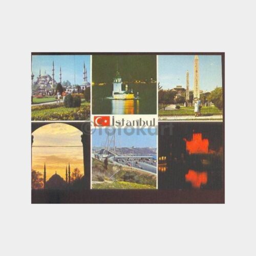 İstanbul Değişik Görünüşler Kartpostal