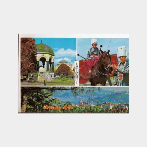 İstanbul 3 Görünüş Kartpostal