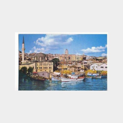 Karaköy Haliç Sokullu Camii Görünüş Kartpostal
