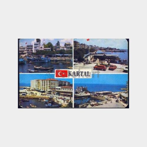 Kartal 4 Ayrı Görünüş Kartpostal