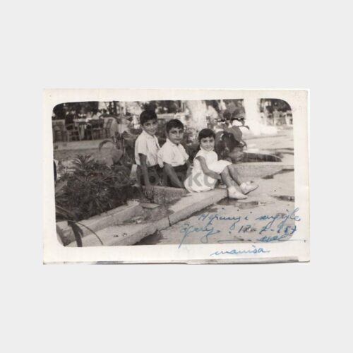 1957 Manisa Çocuklar Konulu Fotoğraf
