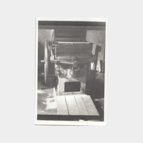 1960 Nipar 4 Makinesi Yazılı Fotoğraf