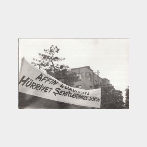 1967 Af Kanunu Pankartı Konulu Fotoğraf
