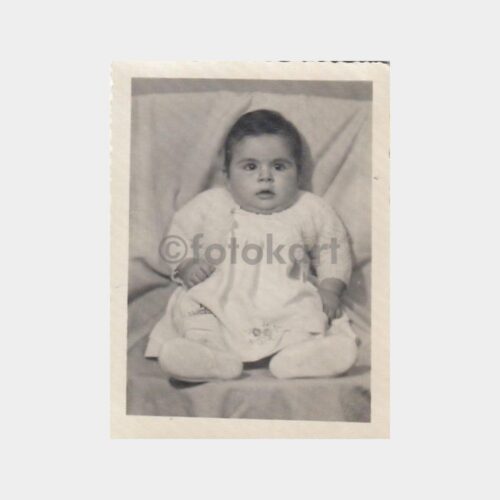 1960 Samatya -Foto Zümrüt- Bebek Konulu Fotoğraf