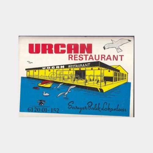 1978 Sarıyer Urcan Restaurant Fotoğraf Kabı