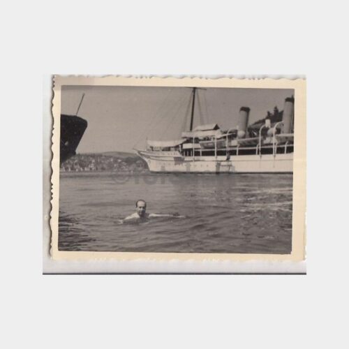 1948 Boğaziçi Kanlıca Savarona Yatı Konulu Fotoğraf