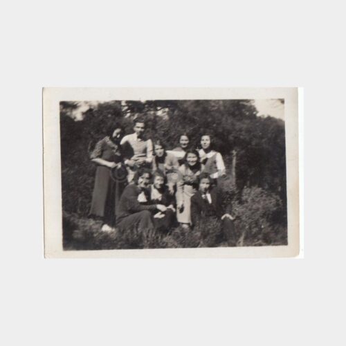 1934 Üniversiteliler Ada Gezi Grubu Konulu Fotoğraf