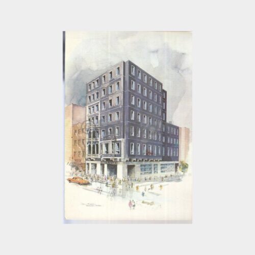 1981 Akbank Parmakkapı Şb Açılış Davetiyesi