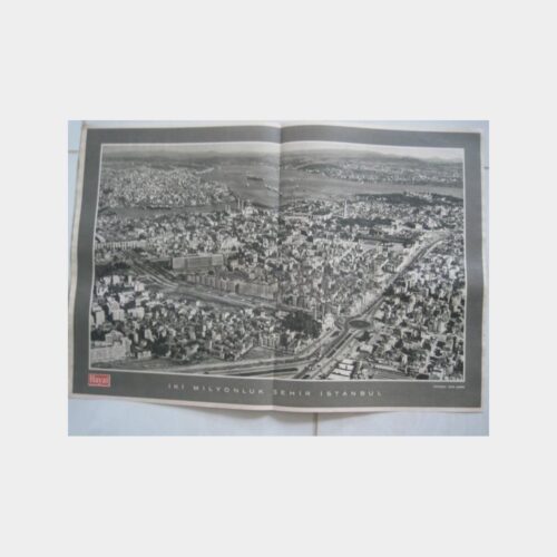 1959 İstanbul Aksaray Fatih Boğaziçi Baskı Resim