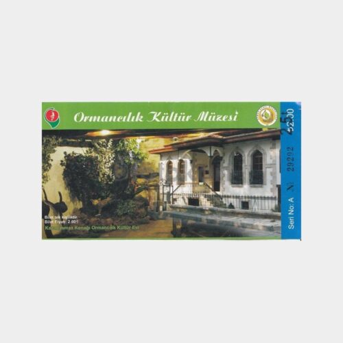 Amasya Ormancılık Kültür Müzesi Giriş Bileti